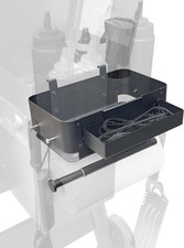 Contenitore Portaoggetti per Traeger Griglia Pellet Caddy con Porta Asciugamani di Carta, Temperatura