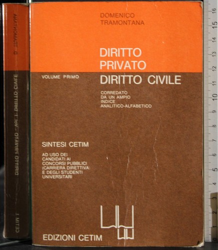 Diritto privato - privato.,