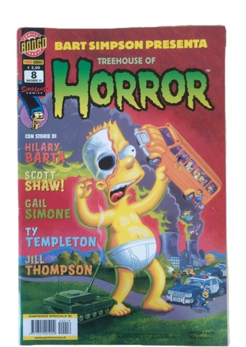 Treehouse horror bart - horror, 8