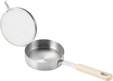 YOSHIKAWA Padella Tostatrice con Grill Acciaio Inox Sesamo Caffè in Grani Solo Gas