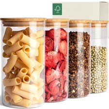 Barattoli Vetro Ermetici [4x