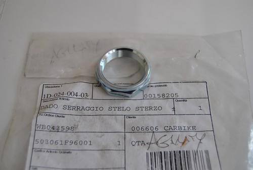 Ghiera filettata cannotto