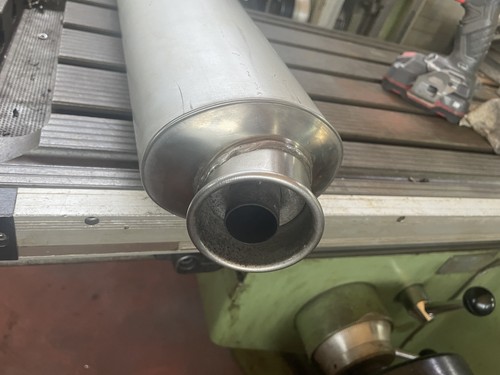 Scarico silenziatore sinistro - silenziatore,