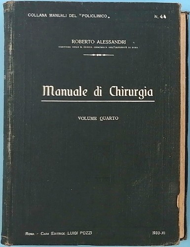 Manuale chirurgia vol - di,