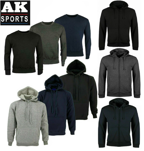 Felpa uomo zip - , girocollo