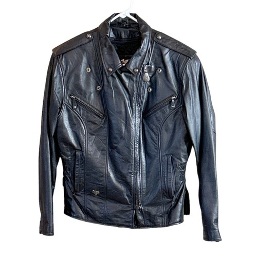 Giacca moto pelle donna harley - donna,