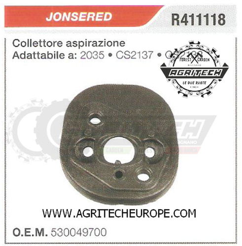 530049700 collettore flangia - 530049700,