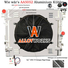 Radiatore + ventola + relè in