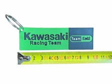 Portachiavi KAWASAKI SBK Racing Team gomma morbida verde bianca