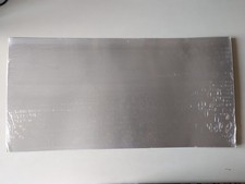 Foglio alluminio ondulato orizzontale 500x250 mm