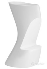 Sgabello alto Moma bianco, Vondom.