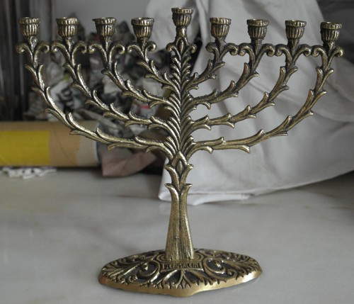 Candelabro ebraico piccole - candelabro, di