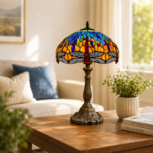 Lampada tavolo libellula - tavolo,