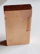 Accendino Dupont placcato oro Punta di diamante