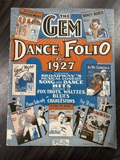 The Gem Dance Folio per 1927