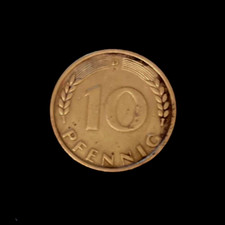 10 Pfennig 1949 D Banca dei