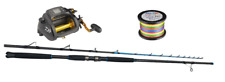 Combo  Daiwa Tanacom 1000E + Canna Falcon Blue Fighter MA 1.00kg - 2.30mt + TRAC
