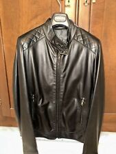 Giubbino Vera Pelle D’Arienzo collezioni Black Tg 46