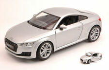 MODELLINO AUTO STATICO WELLY AUDI TT COUPE' 2014 SILVER MODELLISMO SCALA 1:24