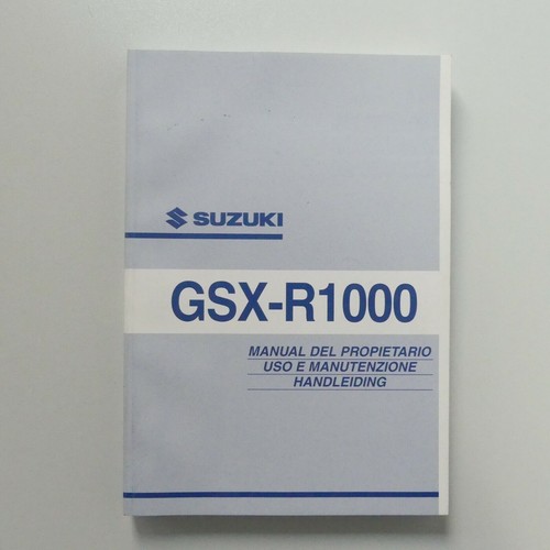 Suzuki gsx 1000 manuale - suzuki, di