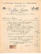 Fattura AM20888 Macon 1929