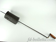 AnticoTosta caffè,orzo d'epoca in ferro,vecchio tostacaffè da collezzione a71