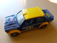 die cast scala 1:24  BURAGO FIAT 131 Abarth Mirafiori RALLY OLIO FIAT 23 