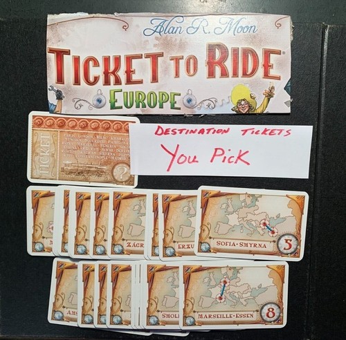 Ticket ride europe - ride,