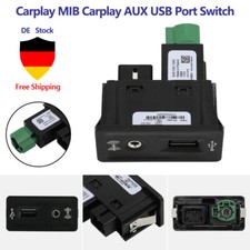 Per VW Golf 7 USB AUX Adattatore Carplay Interfacciale Presa Interruttore 5G0035222E