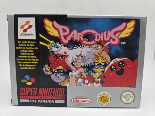Parodius super nintendo snes - nintendo,
