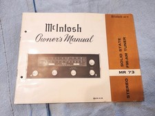 McIntosh MR 73 solid state