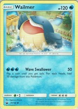 Carta Pokemon Tempesta al Firmamento n.39/168 Wailmer inglese
