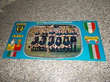 POSTER INTER 1975 IN CARTONCINO 48,50x23cm ORIG. NUOVO BAGGIOLI?PANINI?SCUDETTO
