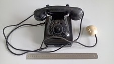 Vecchio telefono nero - nero, a
