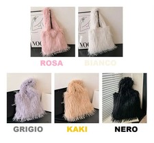 Borsa donna pelliccia - donna,