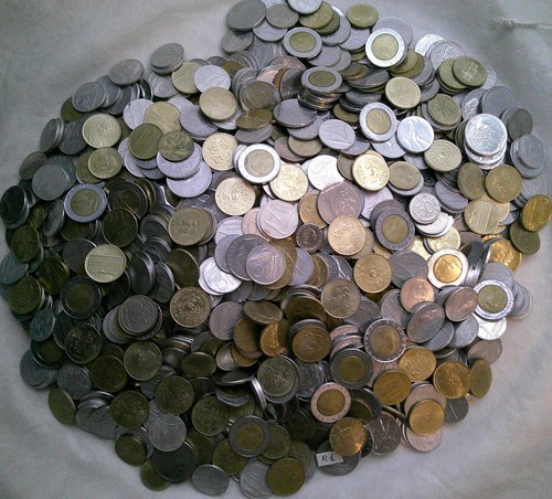 Lotto monete coins - 5, kg