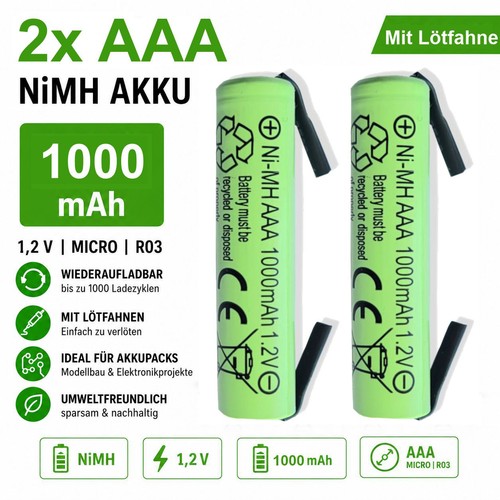 Aaa nimh 1000 mah - aaa,