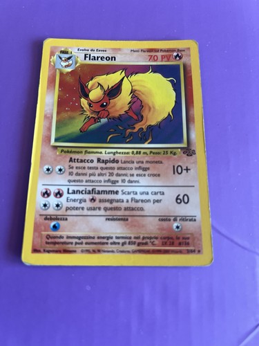 Carta pokemon prima edizione - carta,
