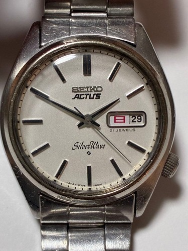 Seiko actus silver wave - silver,