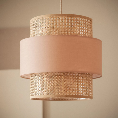 Lampada sospensione rattan - lampada,