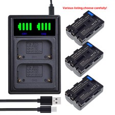 NP-FM500H Batteria o USB