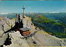 161800u cartolina alpinismo la capanna g. lorenzi a cortina