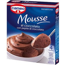 PREPARATO PER MOUSSE AL CIOCCOLATO CON PEPITE DI CIOCCOLATO TORTA CREMA 97gr
