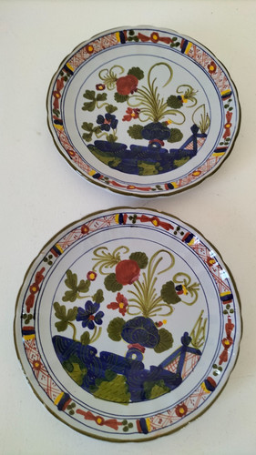 Duo assiettes italiennes - d’assiettes,