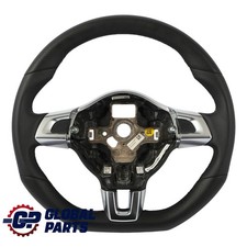 VW Volkswagen Scirocco Volante NUOVO In Pelle Nera 1K8419091G