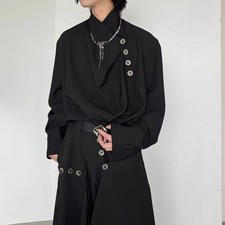 Camicia stile Yamamoto uomo
