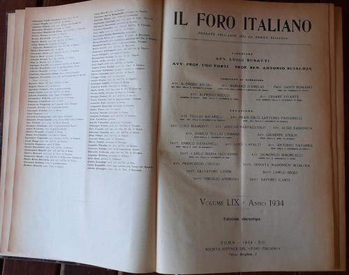 Foro italiano raccolta - italiano,