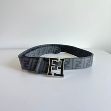Fendi FF Monogram Zucca Belt