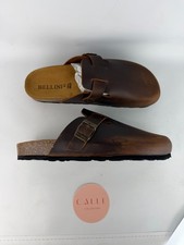 Mules sabot uomo in pelle Made