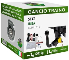Gancio Verticale Estraibile
